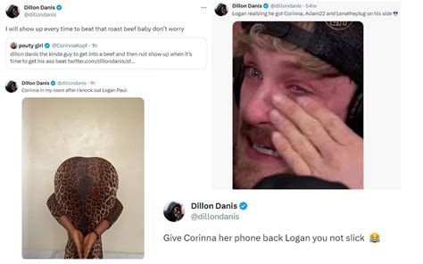 corrina kopf deep fake|Dillon Danis gets shut down by Corinna Kopf after posting fake。